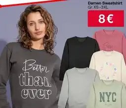 Woolworth Damen Sweatshirt Angebot