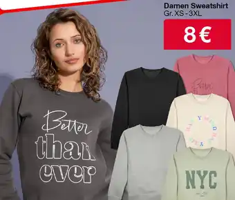 Woolworth Damen Sweatshirt Angebot