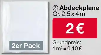 Woolworth Abdeckplane Angebot