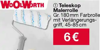 Woolworth Teleskop Malerrolle Angebot