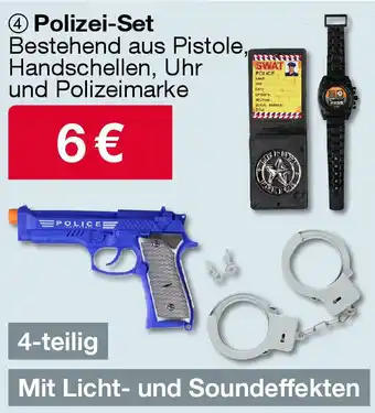 Woolworth Polizei-Set Angebot