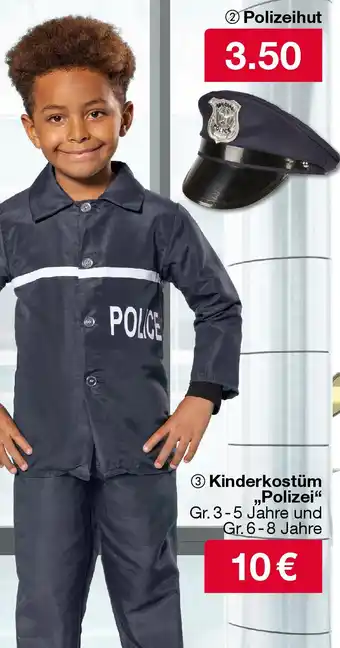 Woolworth Kinderkostüm ,,Polizei" Angebot