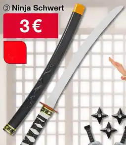 Woolworth Ninja Schwert Angebot