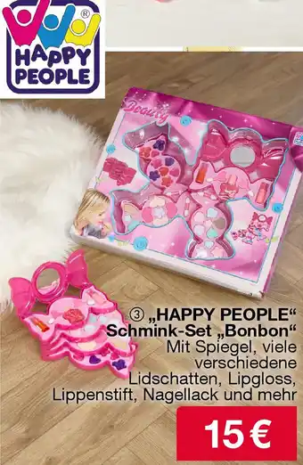 Woolworth HAPPY PEOPLE Schmink-Set ,,Bonbon" Angebot