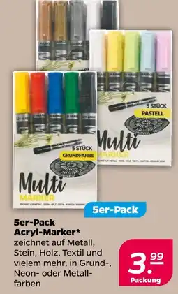 NETTO Multi acryl-marker Angebot