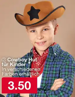 Woolworth Cowboy Hut für Kinder Angebot