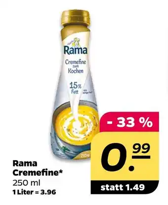 NETTO Rama cremfine Angebot