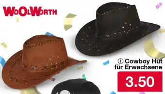 Woolworth Cowboy Hut für Erwachsene Angebot