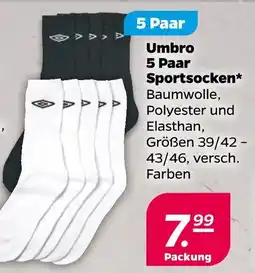 NETTO Umbro sportsocken Angebot