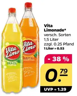 NETTO Vita limo limonade Angebot