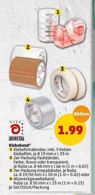 PENNY Klebeband Angebot