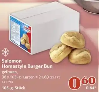 Selgros Salomon Homestyle Burger Bun Angebot