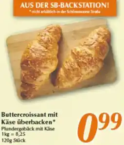 inkoop Buttercroissant mit Käse überbacken Angebot