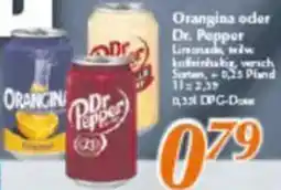 inkoop Orangina oder Dr. Pepper Angebot