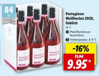 Lidl Portugieser weißherbst 2020 Angebot