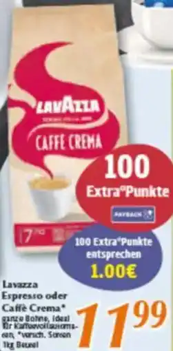 inkoop Lavazza Espresso oder Caffè Crema Angebot