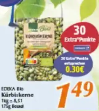 inkoop EDEKA Bio Kürbiskerne Angebot