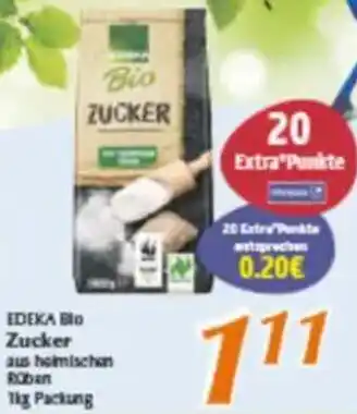 inkoop EDEKA Bio Zucker Angebot