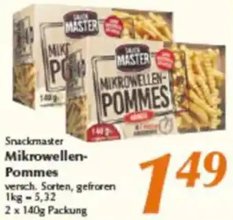 inkoop Snackmaster Mikrowellen Pommes Angebot