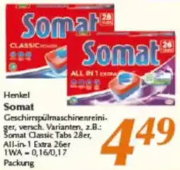 inkoop Henkel Somat Angebot