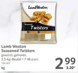 Selgros Lamb Weston Seasoned Twisters Angebot