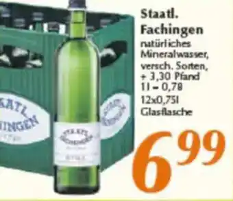 inkoop Staatl. Fachingen Angebot