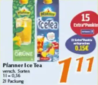 inkoop Pfanner Ice Tea Angebot