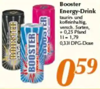 inkoop Booster Energy-Drink Angebot