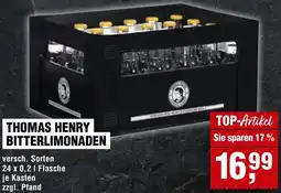 Handelshof Thomas henry bitterlimonaden Angebot