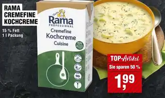 Handelshof Rama cremefine kochcreme Angebot