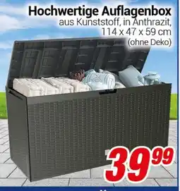 CENTERSHOP Hochwertige Auflagenbox Angebot