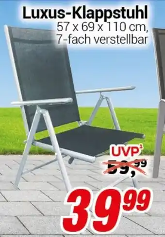 CENTERSHOP Luxus-Klappstuhl Angebot