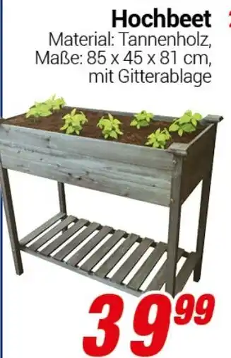 CENTERSHOP Hochbeet Angebot