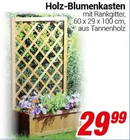 CENTERSHOP Holz-Blumenkasten Angebot