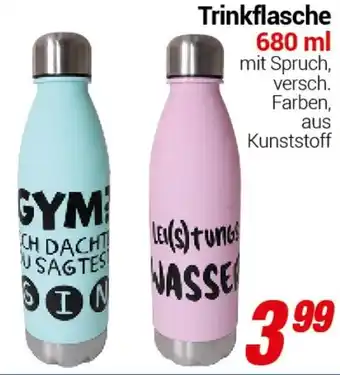 CENTERSHOP Trinkflasche Angebot