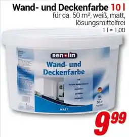 CENTERSHOP Wand- und Deckenfarbe Angebot