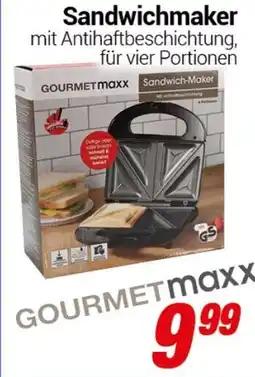 CENTERSHOP GOURMET maxx Sandwich-Maker Angebot