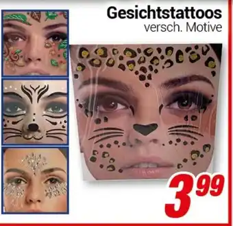 CENTERSHOP Gesichtstattoos Angebot