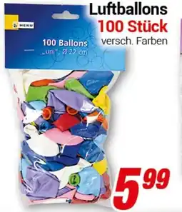 CENTERSHOP Luftballons 100 Stück Angebot