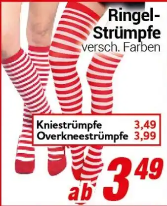 CENTERSHOP Ringel- Strümpfe Angebot