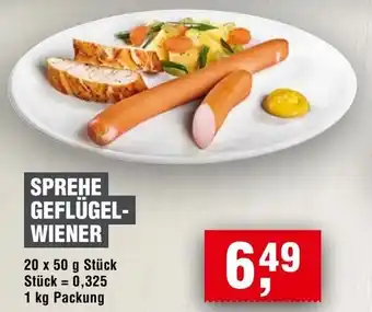 Handelshof Sprehe geflügel- wiener Angebot