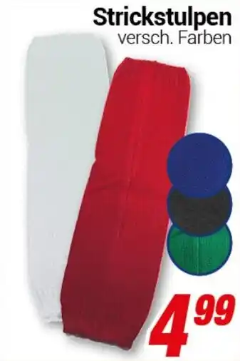 CENTERSHOP Strickstulpen Angebot