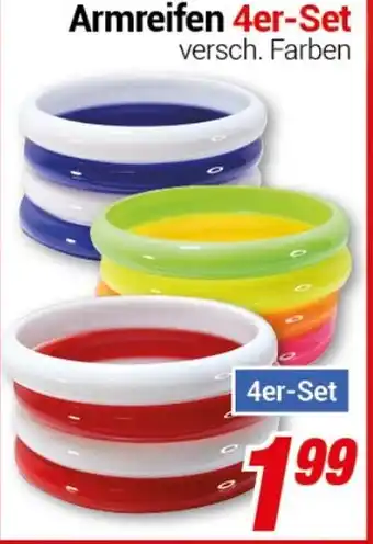 CENTERSHOP Armreifen 4er-Set Angebot