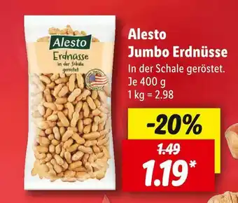 Lidl Alesto jumbo erdnüsse Angebot