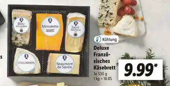 Lidl Deluxe französisches käsebrett Angebot