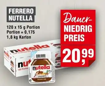 Handelshof Ferrero nutella Angebot