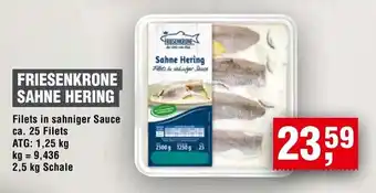 Handelshof Friesenkrone sahne hering Angebot