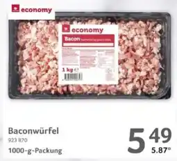 Selgros economy Baconwürfel Angebot