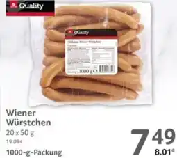 Selgros Quality Wiener Würstchen Angebot