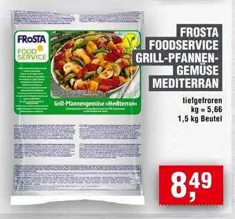 Handelshof Frosta foodservice grill-pfannen- gemüse mediterran Angebot